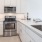 single bowl undermount sink in well lit kitchen